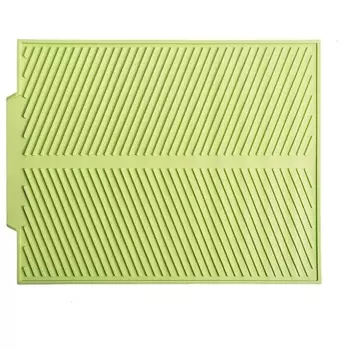 ART MOON Коврик для сушки посуды Dry салатный 43 х 33 х 3 см 1.0