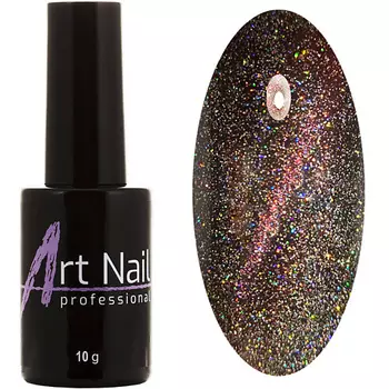 ART NAIL PROFESSIONAL Гель-лак "CAT EYE+DISCO"