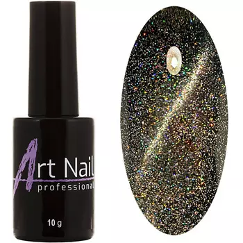 ART NAIL PROFESSIONAL Гель-лак "CAT EYE+DISCO"