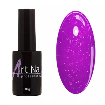 ART NAIL PROFESSIONAL Камуфлирующая кремниевая база Neon shiny