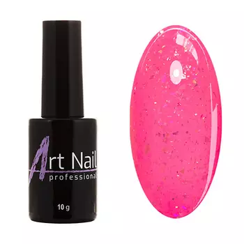 ART NAIL PROFESSIONAL Камуфлирующая кремниевая база Neon shiny