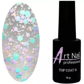 ART NAIL PROFESSIONAL Топ Top matt Confetti