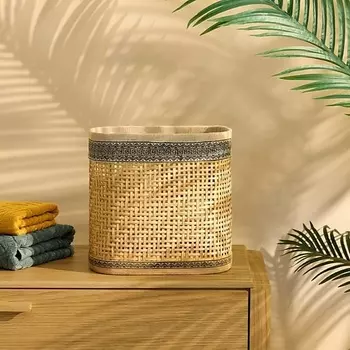 ARYA HOME COLLECTION Бамбуковая корзина Arya для белья Tamara 30x30x30