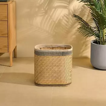 ARYA HOME COLLECTION Бамбуковая корзина Arya для белья Tamara 50x50x50