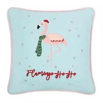 ARYA HOME COLLECTION Чехол для подушки 45X45 см Flamingo-Ho-Ho