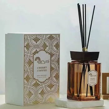 ARYA HOME COLLECTION Диффузор ароматический Arya Cherry Coffee с деревянной крышкой