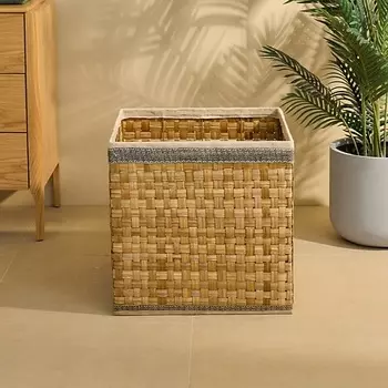 ARYA HOME COLLECTION Корзина для белья Arya ручной работы Herbert 50х50х50