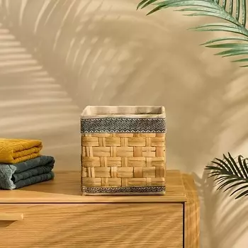 ARYA HOME COLLECTION Корзина для белья Arya ручной работы Herbert 30х30х30
