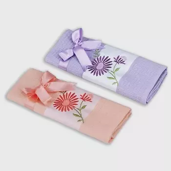 ARYA HOME COLLECTION Кухонное Полотенце С Вышивкой Daisy 45х65