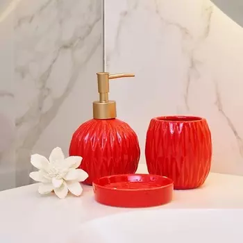 ARYA HOME COLLECTION Набор Для Ванны Precious