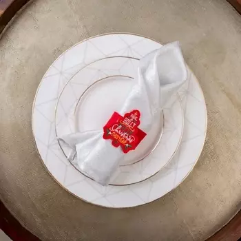 ARYA HOME COLLECTION Набор Колец для салфеток 5,5x18 6 Предметов Holly