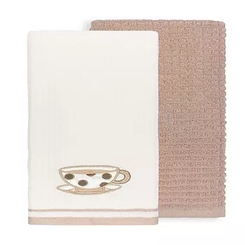 ARYA HOME COLLECTION Набор Кухонных Полотенец Tea Time