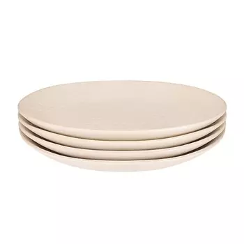 ARYA HOME COLLECTION Набор персональных тарелок Diamond с фактурным рисунком