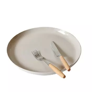 ARYA HOME COLLECTION Набор персональных тарелок Nude