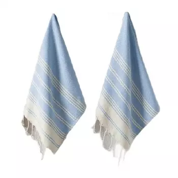 ARYA HOME COLLECTION Набор полотенец с Бахромой Zigzag