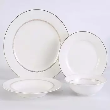 ARYA HOME COLLECTION Набор столовой посуды из Костяного Фарфора Ariel