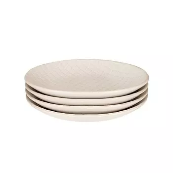 ARYA HOME COLLECTION Набор тарелок Diamond с фактурным рисунком 22,0x2,2x13,0 см