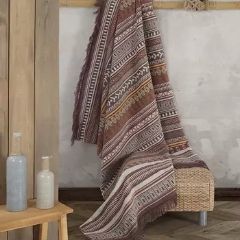 ARYA HOME COLLECTION Плед Хлопок 200x220 Antique