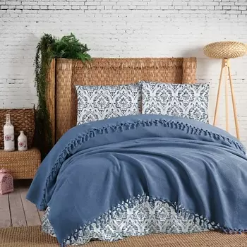 ARYA HOME COLLECTION Плед с Бахромой Claudia