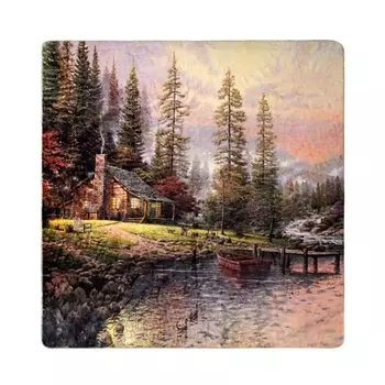 ARYA HOME COLLECTION Плед с принтом 200x220 River