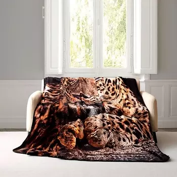 ARYA HOME COLLECTION Плед с принтом 200x220 Chita