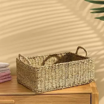 ARYA HOME COLLECTION Плетеная корзина ручной работы Lloyd 40x30x15