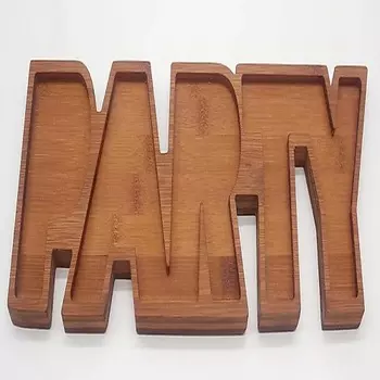 ARYA HOME COLLECTION Поднос из бамбука Party 50x14x2 см