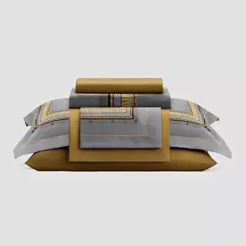 ARYA HOME COLLECTION Постельное белье Diamond сатин 2 Сп. 200x220 Nuit