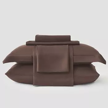 ARYA HOME COLLECTION Постельное белье Бамбук Tencel Arty 200x220 см Коричневый