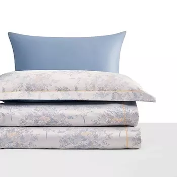 ARYA HOME COLLECTION Постельное Белье Arya Majestik Бамбук 2 Сп. 200x220 Foggy Пепельно-серый