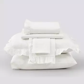 ARYA HOME COLLECTION Постельное Белье Natural Stone Washed из сатина Valensiya