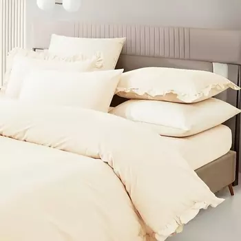 ARYA HOME COLLECTION Постельное Белье Natural Stone Washed из сатина Valensiya