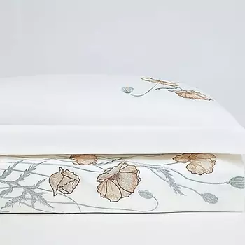 ARYA HOME COLLECTION Постельное Белье Deluxia Сатин с Вышивкой 2 Сп. 200x220 Amarilla