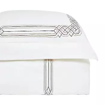 ARYA HOME COLLECTION Постельное Белье Deluxia Сатин с Вышивкой 2 Сп. 200x220 Plaza