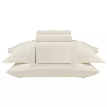 ARYA HOME COLLECTION Постельное белье Vip из Однотонного Сатина 1.5 Сп. 160x220 Бежевый