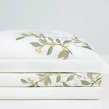 ARYA HOME COLLECTION Постельное белье Vip из Однотонного Сатина 1.5 Сп. 160x220 Зеленый