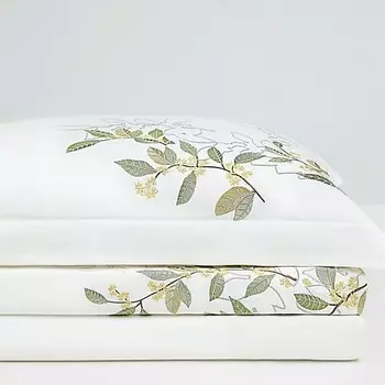 ARYA HOME COLLECTION Постельное Белье Deluxia Сатин с Вышивкой 2 Сп. 200x220 Timid