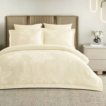 ARYA HOME COLLECTION Постельное Белье Majestik Бамбук 2 Сп. 200x220cм Autumn Кремовый