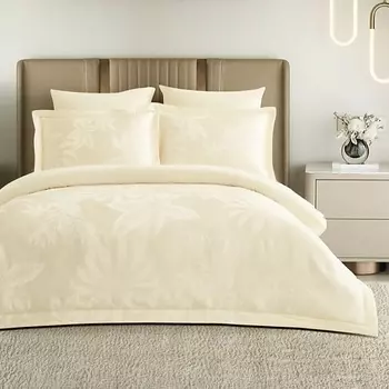 ARYA HOME COLLECTION Постельное Белье Majestik Бамбук 1,5 Сп. 160x220cм Autumn Кремовый