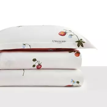 ARYA HOME COLLECTION Постельное белье Simple Living из Печатного Сатина Семейное Rosette