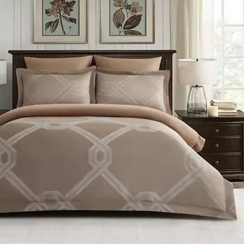 ARYA HOME COLLECTION Постельное Белье Arya Majestik Бамбук 1,5 Сп. 160x220cм Illude Золотой