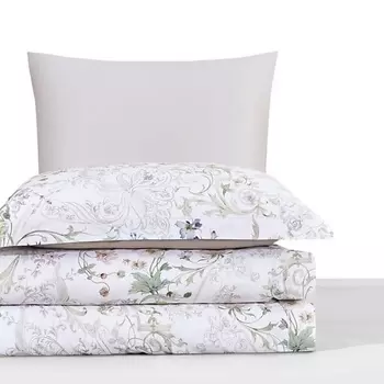 ARYA HOME COLLECTION Постельное белье Diamond Сатин 1,5 Сп. 160x220 Fine Зеленый