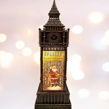 ARYA HOME COLLECTION Рождественский снежный шар Arya Tower 10,5x10,5x37,9