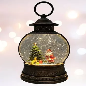 ARYA HOME COLLECTION Рождественский снежный шар Gloria 12,5x12,5x20,4