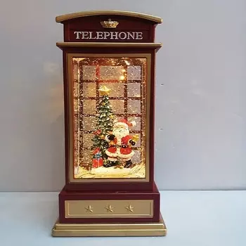 ARYA HOME COLLECTION Рождественский снежный шар Hymn 10,4x10,4x24,8