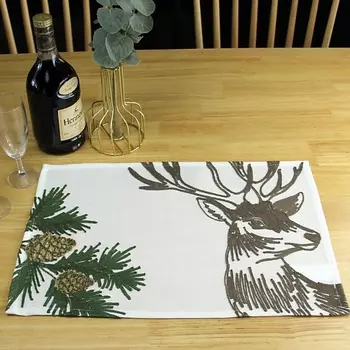 ARYA HOME COLLECTION Салфетки под столовые приборы 35x40 см Deer