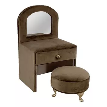 ARYA HOME COLLECTION Шкатулка для Украшений из Велюра Lade