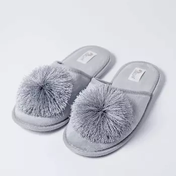 ARYA HOME COLLECTION Тапочки с Помпонами Riana