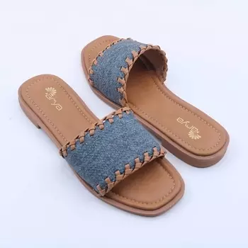 ARYA HOME COLLECTION Тапочки Женские Summer Jeans Деним