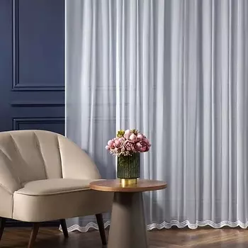 ARYA HOME COLLECTION Тюль Moza ШхВ 500X250 V3-KREMK Молочный